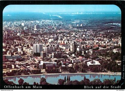 Offenbach Main Fliegeraufnahme