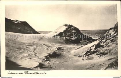 Oldenburg Holstein Duenen am Meeresstrand