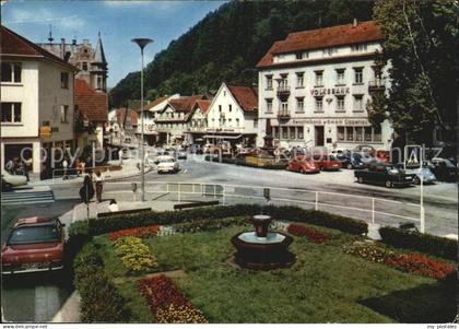 Oppenau Allmendplatz Brunnen