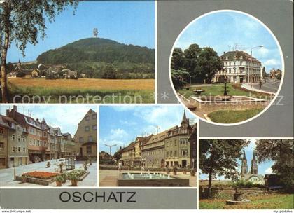 Oschatz Collmberg Leipziger Platz Promenade Sporerstrasse