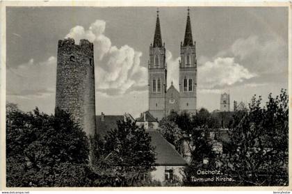 Oschatz, Turm und Kirche