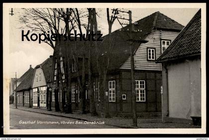 ALTE POSTKARTE GASTHOF VORTHMANN VÖRDEN BEZ. OSNABRÜCK Neuenkirchen-Vörden cpa AK Ansichtskarte postcard