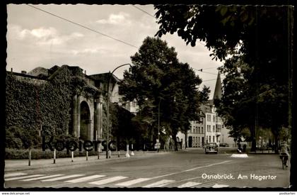 ALTE POSTKARTE OSNABRÜCK AM HEGERTOR HEGER TOR cpa AK Ansichtskarte postcard