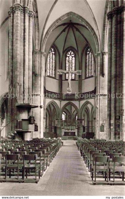 OSNABRueCK  CITY Marienkirche Innenansicht