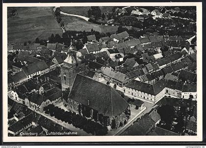 AK Osterburg, Luftbildaufnahme