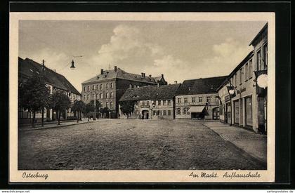AK Osterburg, Marktpartie mit Aufbauschule