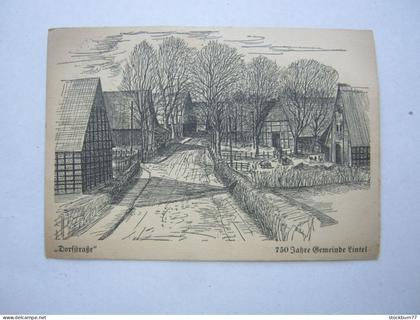 LINTEL  bei   Osterholz-Scharmbeck , 750 Jahrfeier    , schöne  Karte um  1936