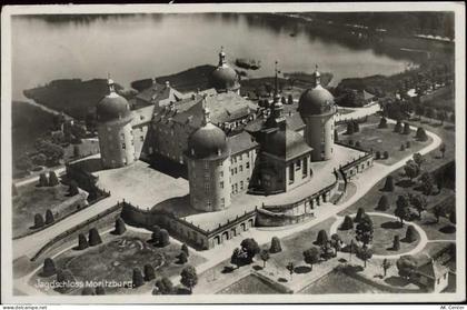 01468 O8105 Volkersdorf 1937 - Volksdorf, Jagdschloss Moritzburg, See, P... - 20028406