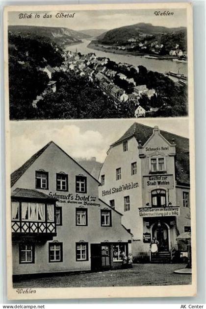 01829 O8306 Wehlen Stadt Nota Elbtal Schmuck's Hotel Stadt Wehlen Gastha... - 13270752