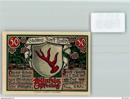03149 O7570 Forst Lausitz - Notgeld Rosengarten - 10413308