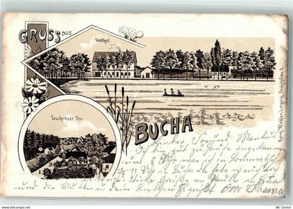 04774 O7262 Dahlen , Sachs 1905 Lithographie Bucha Gasthaus Zeuckritzer ... - 13628653