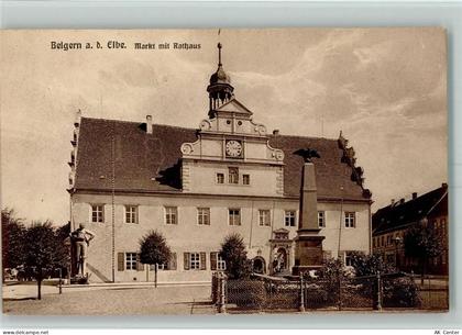 04874 O7293 Belgern b Torgau - Markt mit Rathaus - 10384727