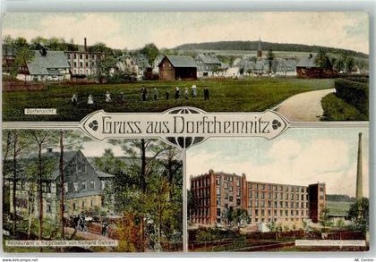 08297 O9151 Dorfchemnitz b Stollberg, Erzgeb 1907 - Gasthaus Kegelbahn R... - 13613754