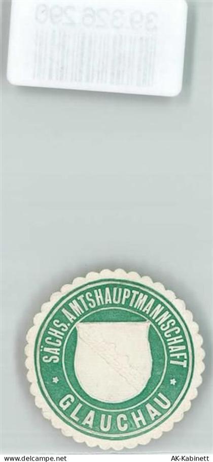08371 O9610 Glauchau Siegelmarke Sächs. Amtshauptmannschaft Glauchau - 39326290