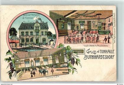 09235 O9135 Burkhardtsdorf Gebrauchsspuren Gasthaus Tonhalle W. Findeise... - 13626666