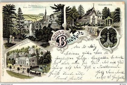 09456 O9300 Annaberg-Buchholz 1898 Lithographie Gasthaus Waldschlösschen... - 13655373