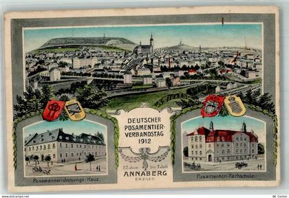 09456 O9300 Annaberg-Buchholz 1912 - Deutscher Posamentier Verbandstag 1... - 13666070