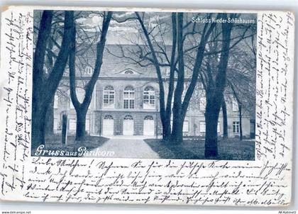 10115 O1100 Pankow 1899 Lithographie Schloss Nieder-Schönhausen - 51543229