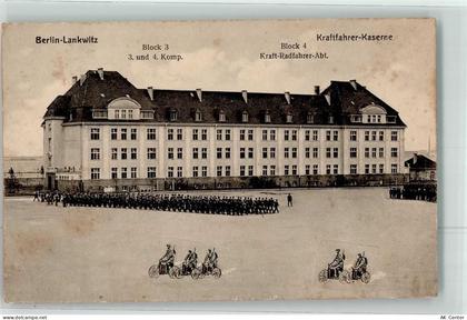 10115 W1000 Lankwitz 1917 - Kraftfahrer Kaserne Block 3 3. u.4. Komp. Bl... - 13278230