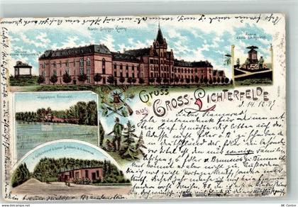 10115 W1000 Lichterfelde 1897 Lithographie Groß Lichterfelde Garde Schüt... - 13293806