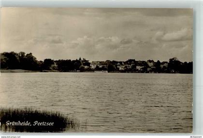 15537 O1252 Grünheide , Mark - mit Peetzsee - 39468388