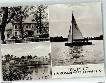 15755 O1612 Teupitz - Segelboot Rathaus - 39205060