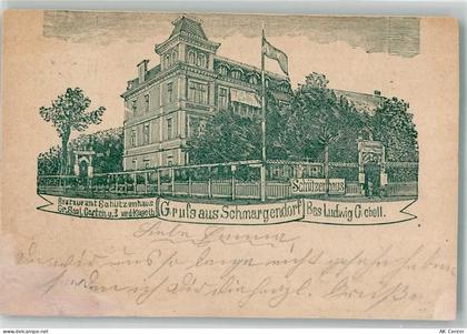 16278 O1321 Schmargendorf b Angermünde 1897 Lithographie Vorläufer Druck... - 13661419