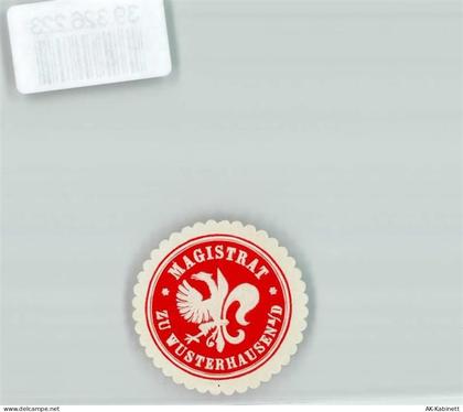 16845 O1901 Wusterhausen Siegelmarke Magistrat zu Wusterhausen a.D. - 39326223