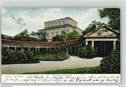 1906 - Theater Teplitz Schönau Sudeten - 10010604