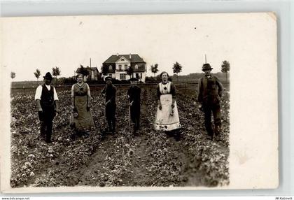 25436 W2082 Tornesch - Ort handschriftlich Gruppenbild Acker - 52123832