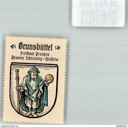 25541 W2212 Brunsbüttel Vignette Wappen - 39659459