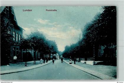 25774 W2247 Lunden , Holst 1913 - Poststraße - 13424612
