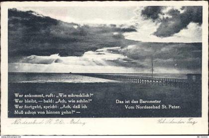 25826 W2252 St Peter-Ording um 1920/30 - St. Peter-Ording, Stimmungsbild... - 20024048