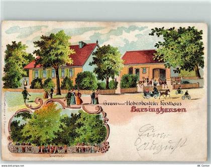 30890 W3013 Barsinghausen Lithographie Hohenbosteler Forsthaus - 13621926