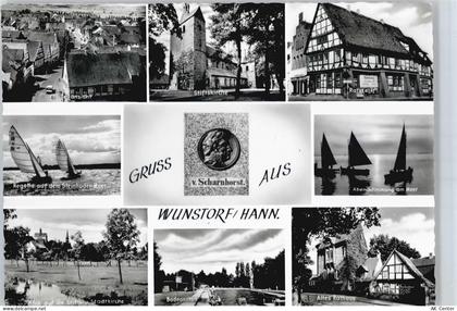 31515 W3050 Wunstorf - Kirche Meer Schwimmbad Rathaus - 50550205