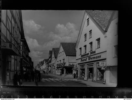 31840 W3253 Hessisch Oldendorf GLASNEGATIV Langestrasse - 30053469