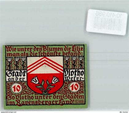 32602 W4973 Vlotho - Notgeld - 10410986