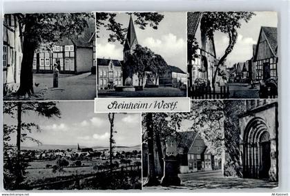 32839 W4939 Steinheim , Westf - Kirche, Ortspartie, Gesamtansicht - 51049840