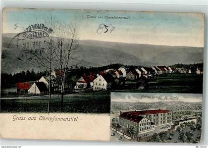 36326 O9402 Oberpfannenstiel OT Bernsbach 1910 - Fabrik Espig - 13630673