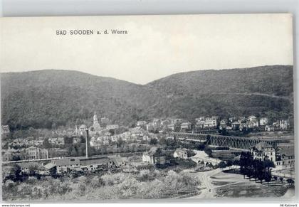37242 W3437 Bad Sooden-Allendorf - Blick auf Bad Sooden Werra Brücke - 51792272