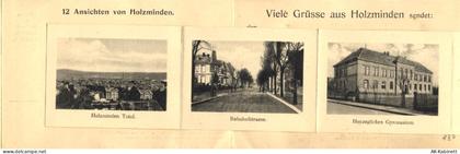 37603 W3450 Holzminden - Holzminden (3450) Leporello I-II - 55085886