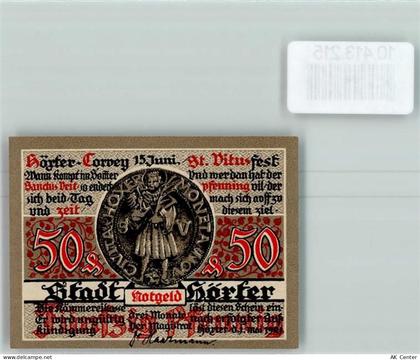 37671 W3470 Höxter - Notgeld - 10413215