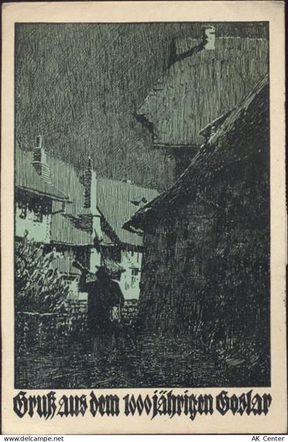 38640 W3380 Goslar 1923 - Goslar: -Gruß aus dem 100 jährigen Goslar-, Wa... - 20028294
