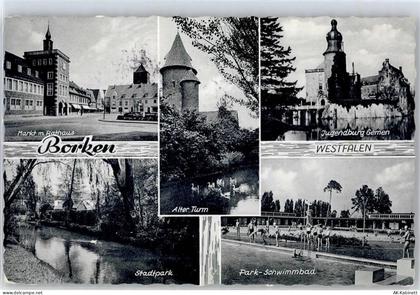 46325 W4280 Borken , Westf - Schwimmbad , Marktplatz - 51084870
