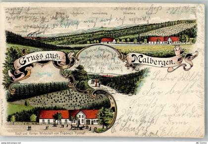 49124 W4504 Georgsmarienhütte 1902 Lithographie Gasthaus v. Friedrich Po... - 13643674