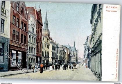 52349 W5160 Düren , Rheinl Lithographie Oberstrasse - 51406769