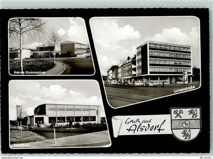 52477 W5110 Alsdorf , Rheinl - Neues Gymnasium Luisenstraße Stadtbad - 13139065