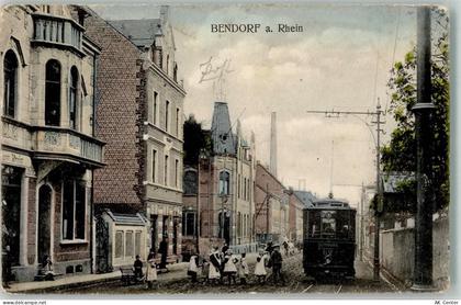 56170 W5413 Bendorf , Rhein 1898 - Straßenansicht Straßenbahn - 13630161