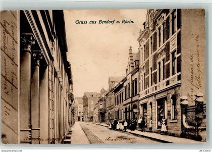 56170 W5413 Bendorf , Rhein Foto AK Ortsstraße - 13509460