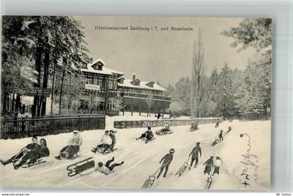 61273 W6393 Saalburg , Taunus, Bahnhof 1914 - Hotel-Gasthaus Saalburg Ro... - 13577982